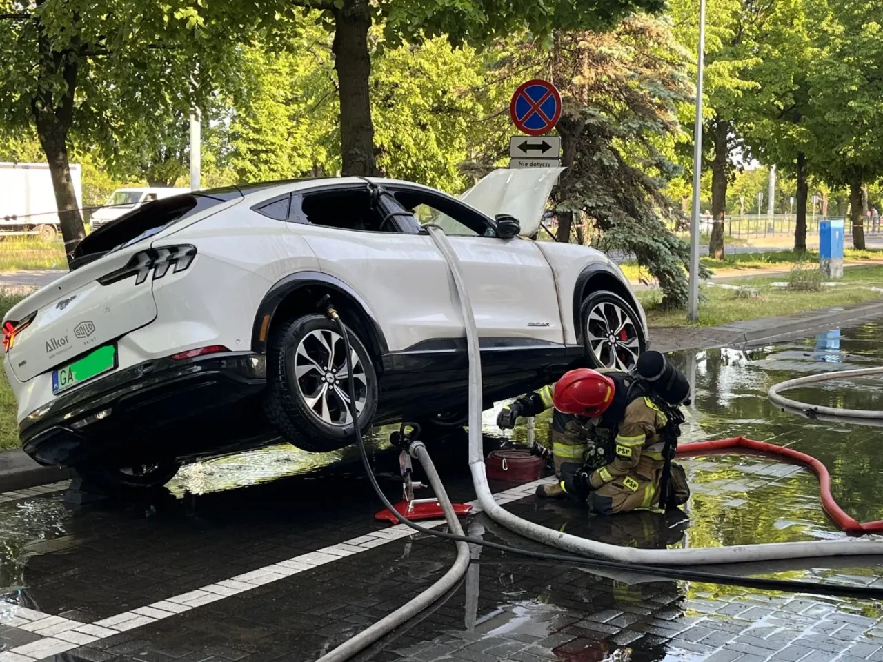 Zdjęcie Dlaczego samochody elektryczne płoną? Przyczyny, ryzyko i jak uniknąć pożarów