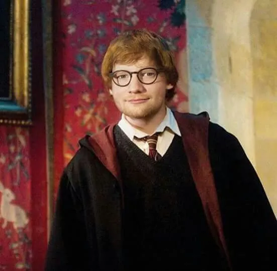 Zdjęcie Czy Ed Sheeran grał w Harrym Potterze? Prawda o jego udziale