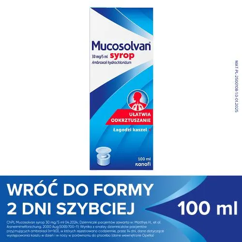 Zdjęcie Mucosolvan czy na receptę? Sprawdź, jakie są dostępne opcje