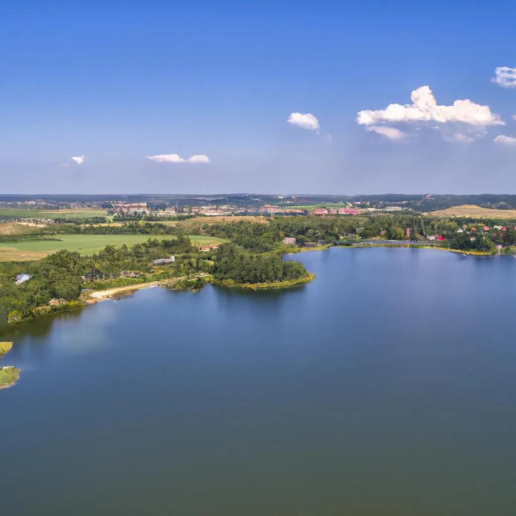 Zdjęcie Jezioro Hartowieckie: piękne miejsce na wędkowanie i relaks