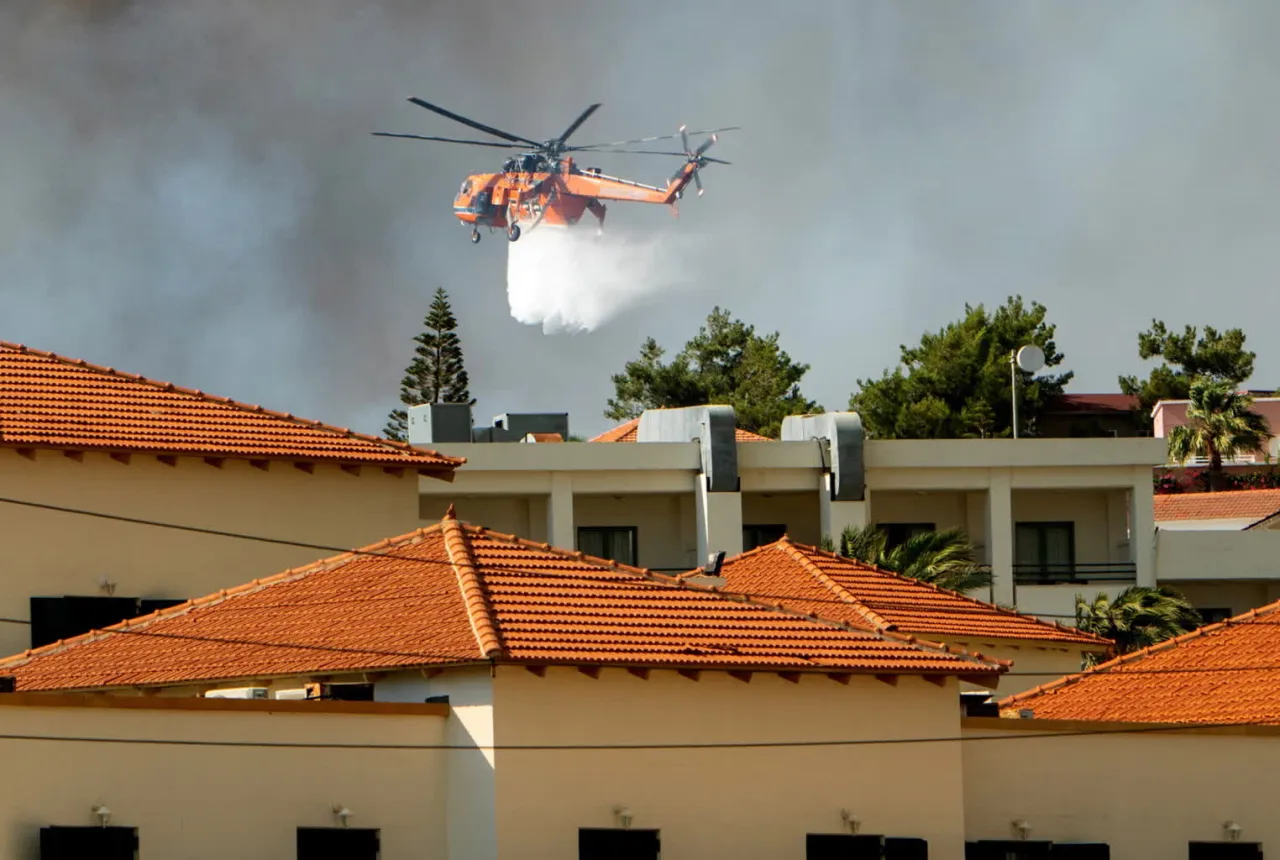 Zdjęcie Jakie hotele spłonęły na Rodos? Sprawdź, co zostało zniszczone