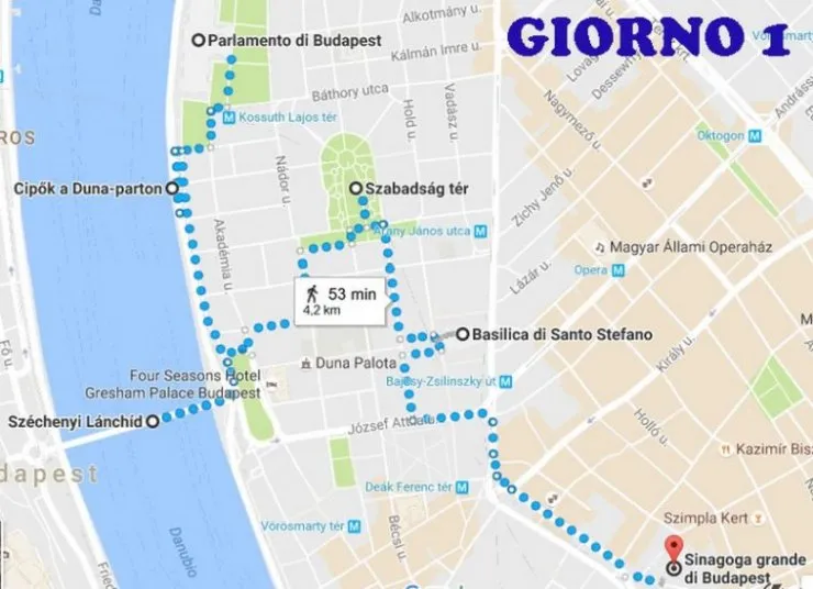 Zdjęcie Budapest: Mappa attrazioni, itinerari e consigli per il tuo viaggio