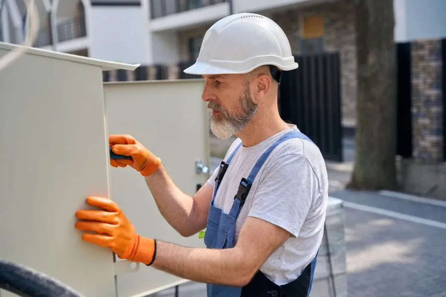Zdjęcie Lokalizacja skrzynki elektrycznej przepisy - Kluczowe informacje dla elektryków