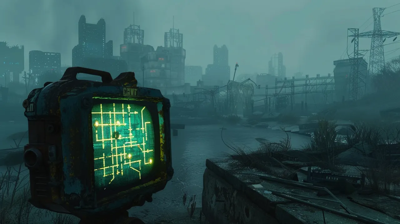 Zdjęcie Mapa Fallout 4: Sekrety i ukryte lokacje. Przewodnik po Pustkowiu