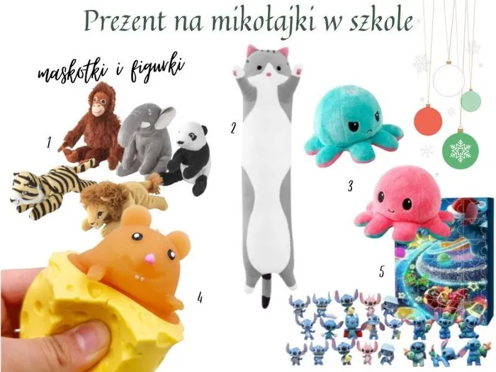 Zdjęcie Drobne prezenty na Mikołajki dla dzieci w szkole, które zachwycą
