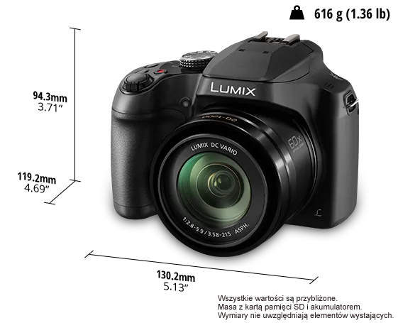 Zdjęcie Panasonic Lumix DMC-FZ - seria zaawansowanych ultrazoomów