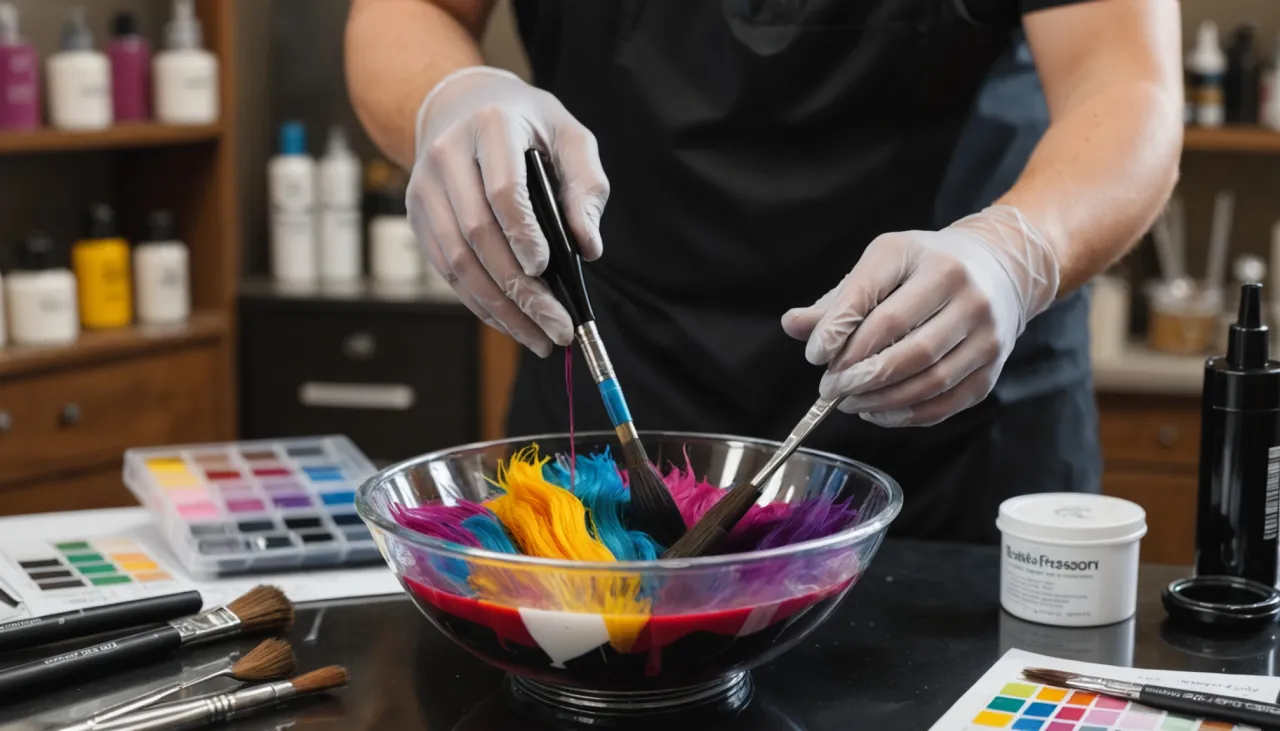 Zdjęcie Czy można mieszać farby do włosów? Ryzyko i najlepsze praktyki