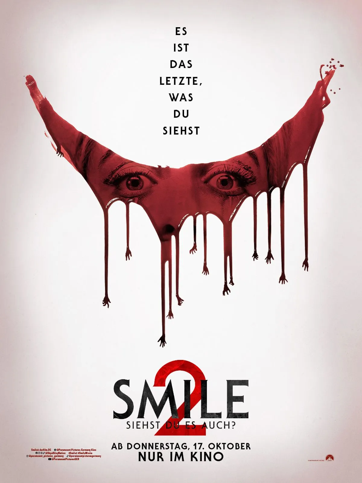 Zdjęcie Smile 2 Siehst du es auch: Szokujące reakcje Niemców na horror