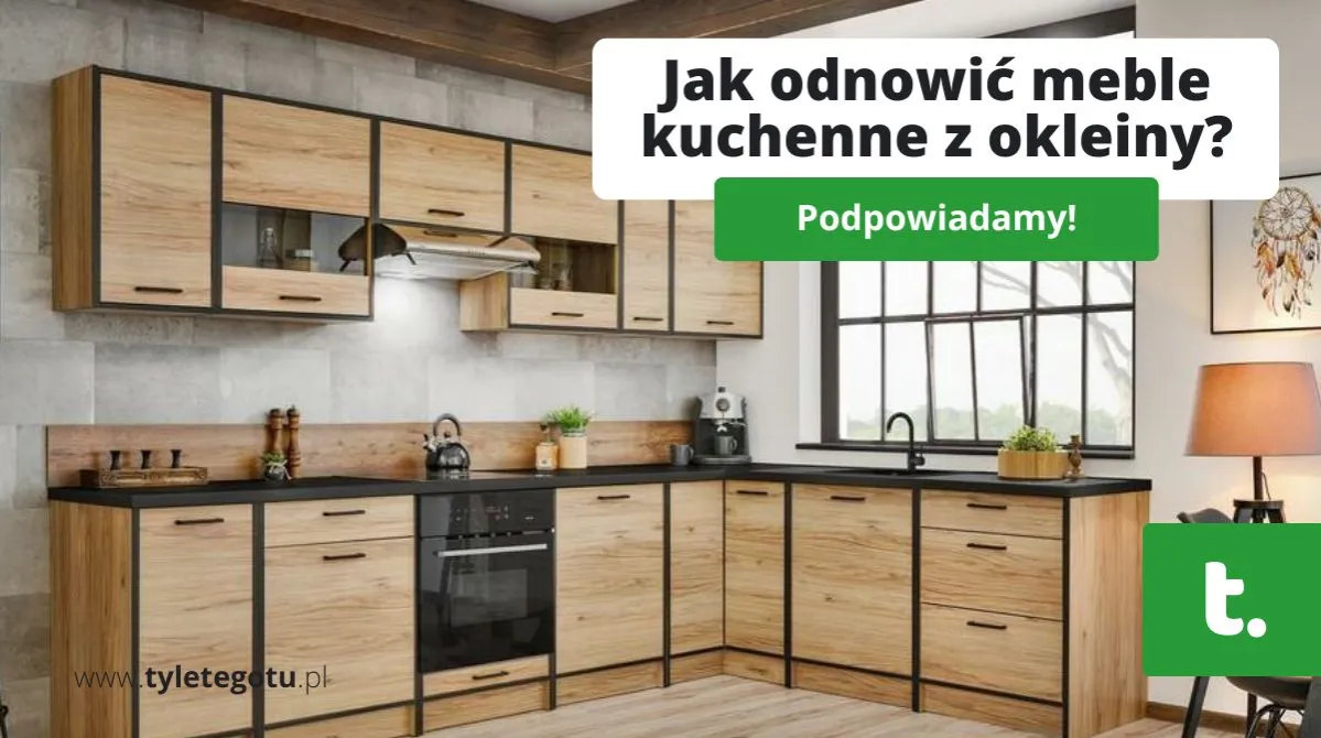 Zdjęcie Jak odnowić szafki kuchenne z okleiny – proste metody i porady krok po kroku