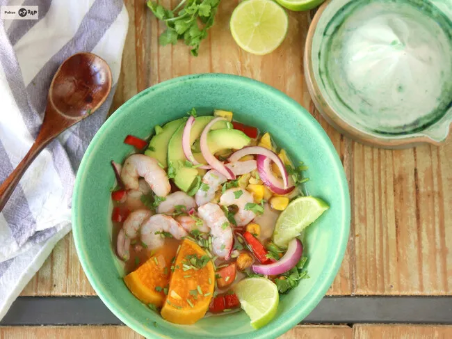 Zdjęcie Receta ceviche gambas: un plato fácil y delicioso para impresionar