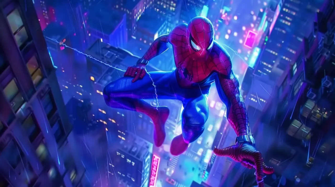 Zdjęcie Niebieski Spiderman: Dlaczego ten alternatywny strój jest tak intrygujący?