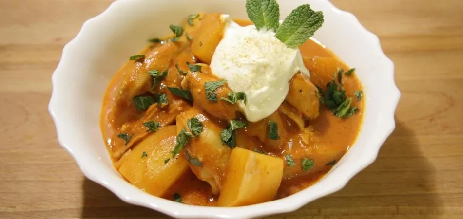 Zdjęcie Gulasz z żołądków drobiowych - bardzo dobry przepis na obiad, który zachwyca