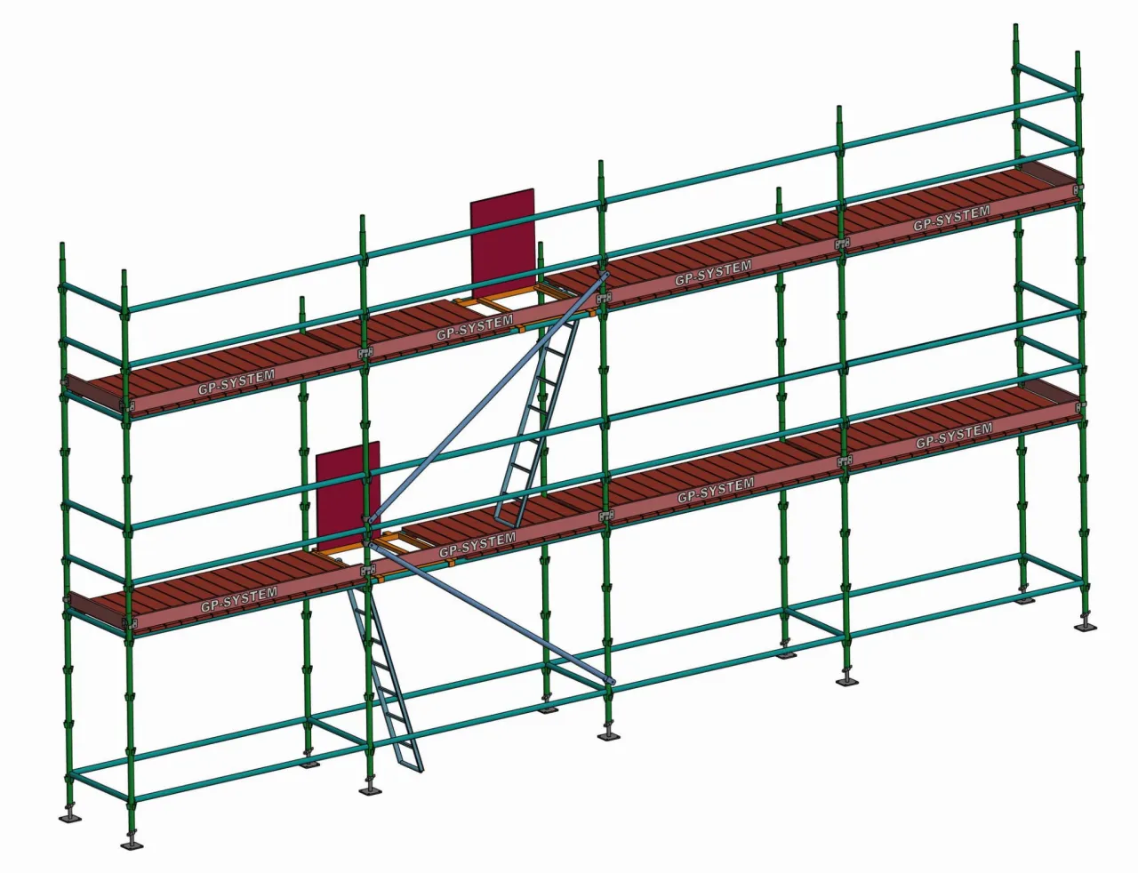 Zdjęcie Rusztowanie choinkowe: Kluczowe wymiary i bezpieczeństwo pracy