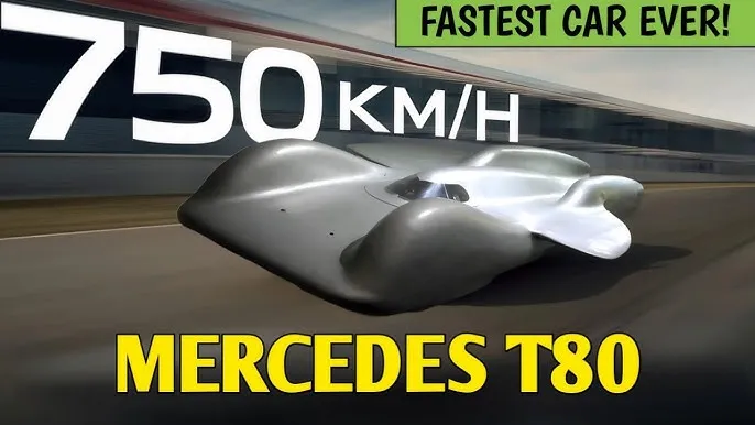 Zdjęcie Mercedes T80 top speed: rekord prędkości, osiągi i historia legendarnego modelu