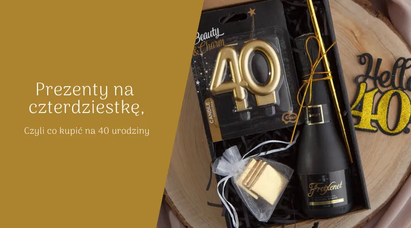 Zdjęcie  Śmieszne prezenty na 40 urodziny dla Niej i dla Niego - sprawdź nasze propozycje!