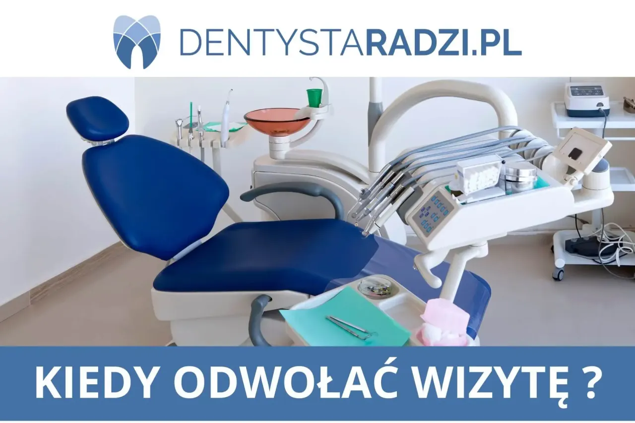 Zdjęcie Kiedy odwołać wizytę u dentysty? Uniknij niepotrzebnych kosztów i problemów