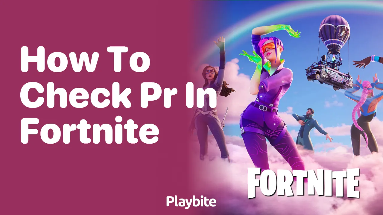 Zdjęcie PR w Fortnite - poznaj kompletny system rankingu graczy w każdym turnieju