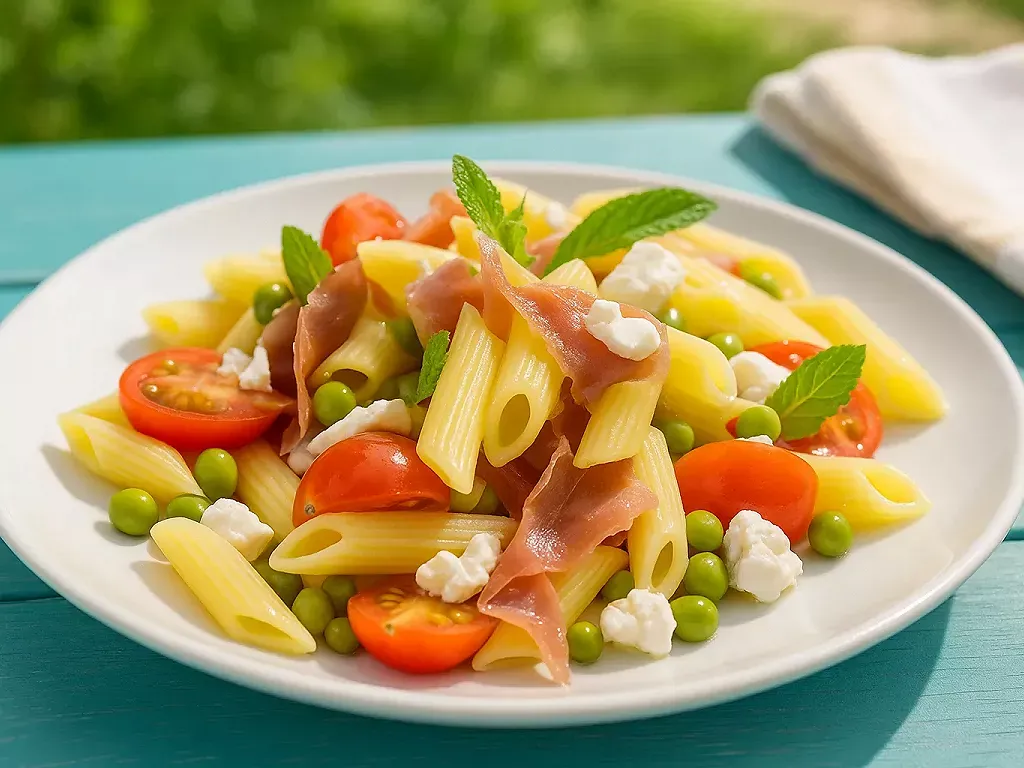 Zdjęcie Salade de pâtes : 3 règles d'or, astuces & recettes de chef