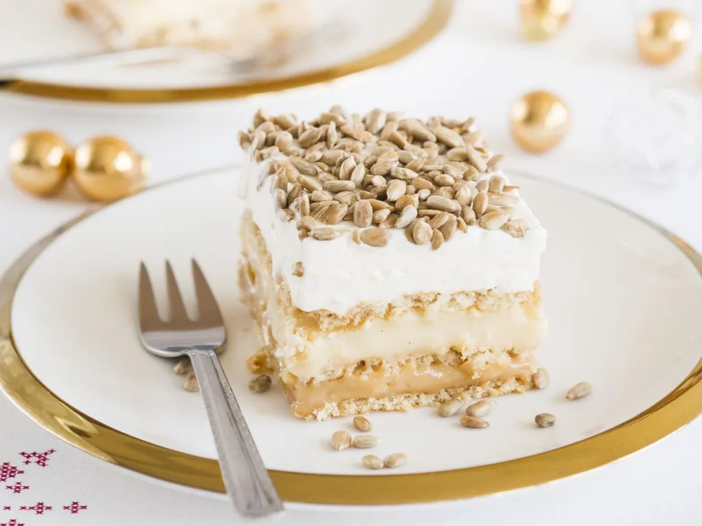 Zdjęcie Przepis na pyszne ciasto z prażonym słonecznikiem