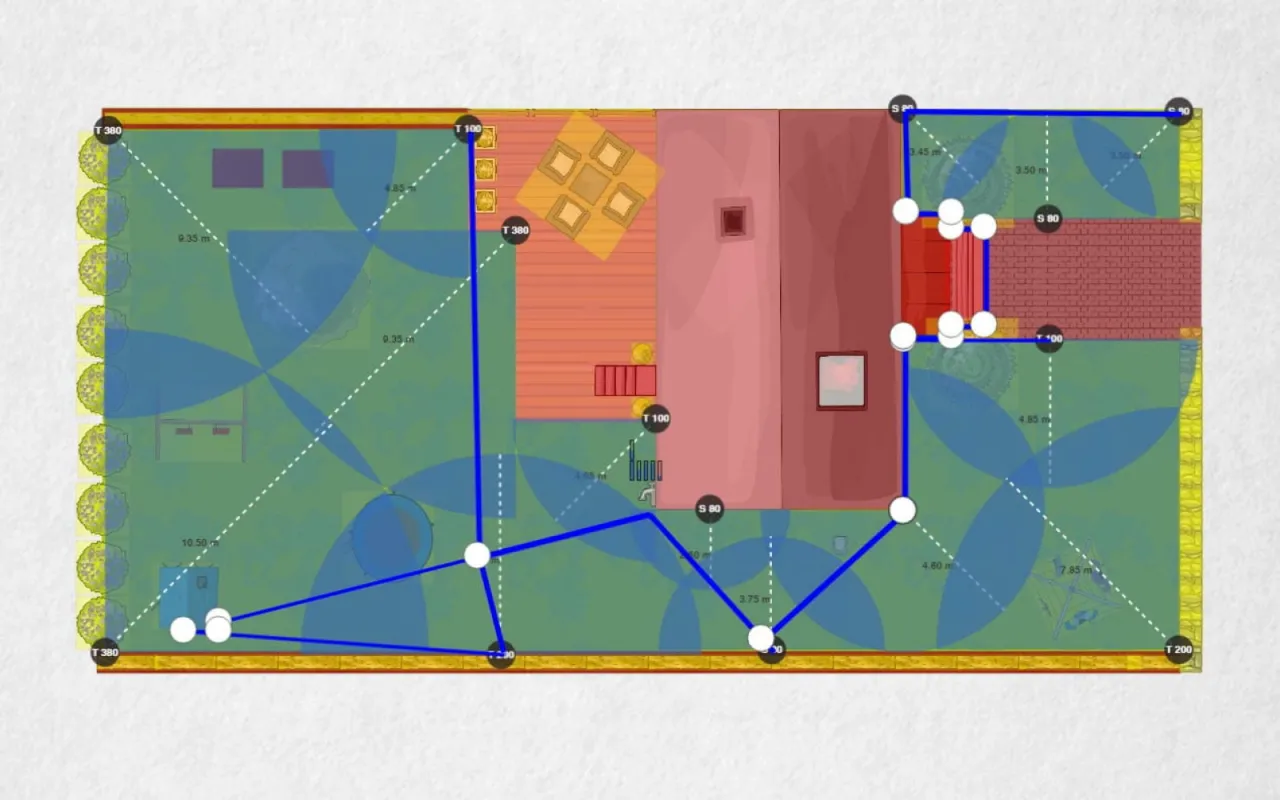Zdjęcie Jak rozmieścić zraszacze w ogrodzie? Poradnik krok po kroku