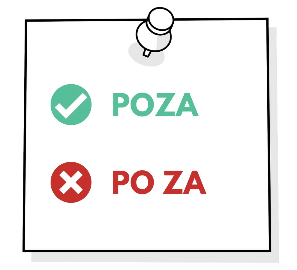 Zdjęcie Jak się pisze poza? Kluczowe zasady pisowni i przykłady użycia