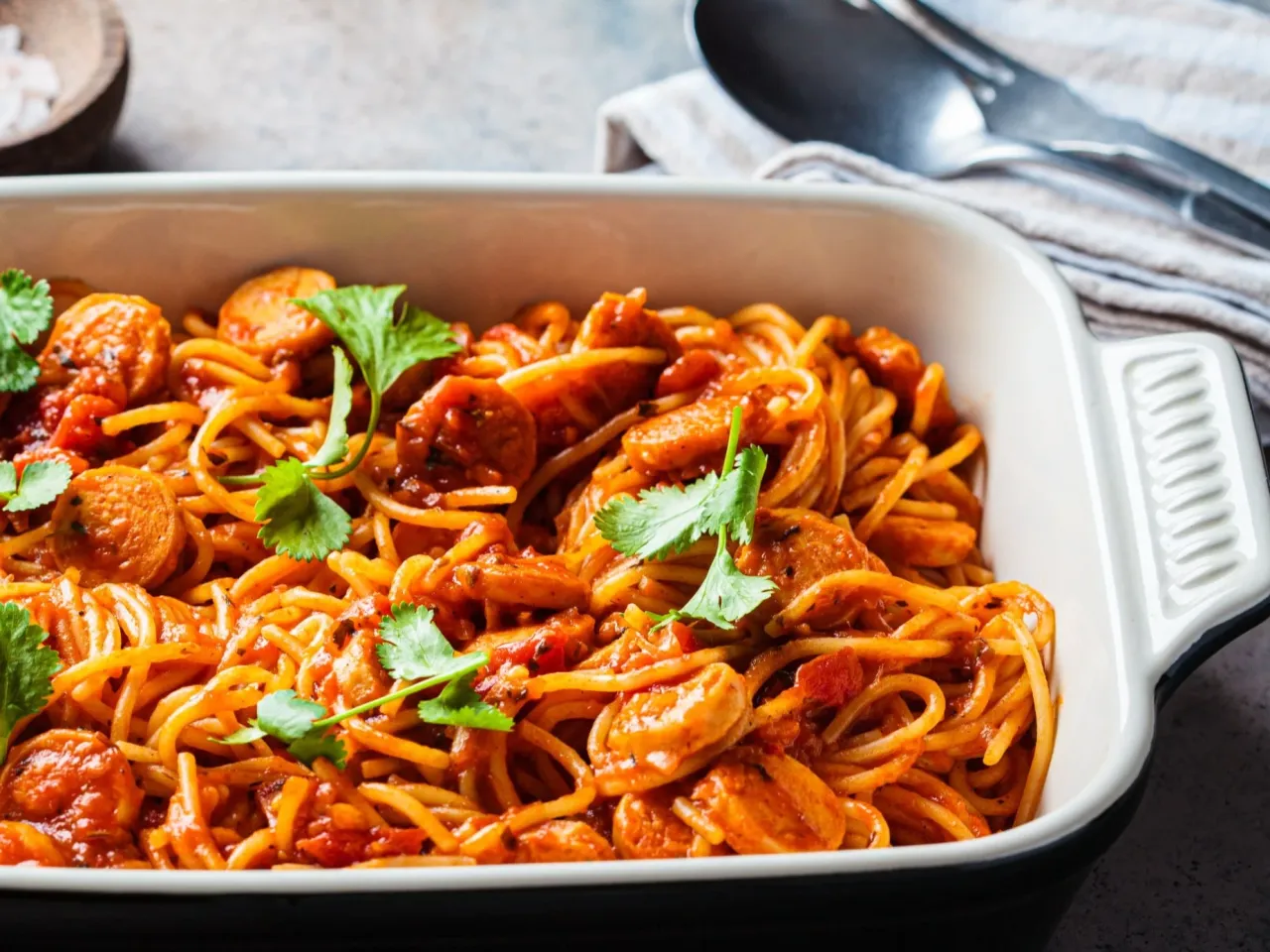 Zdjęcie Jak wykorzystać makaron spaghetti w kreatywnych przepisach na dania