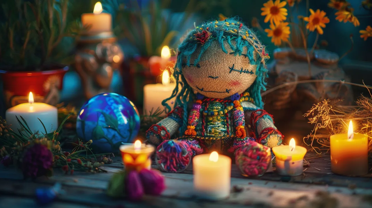 Zdjęcie Zaklęcia i uroki z lalką voodoo - rodzaje i zastosowanie