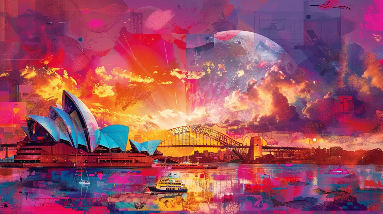 Zdjęcie Plakaty o Australii - Jakie są najbardziej turystyczne motywy?