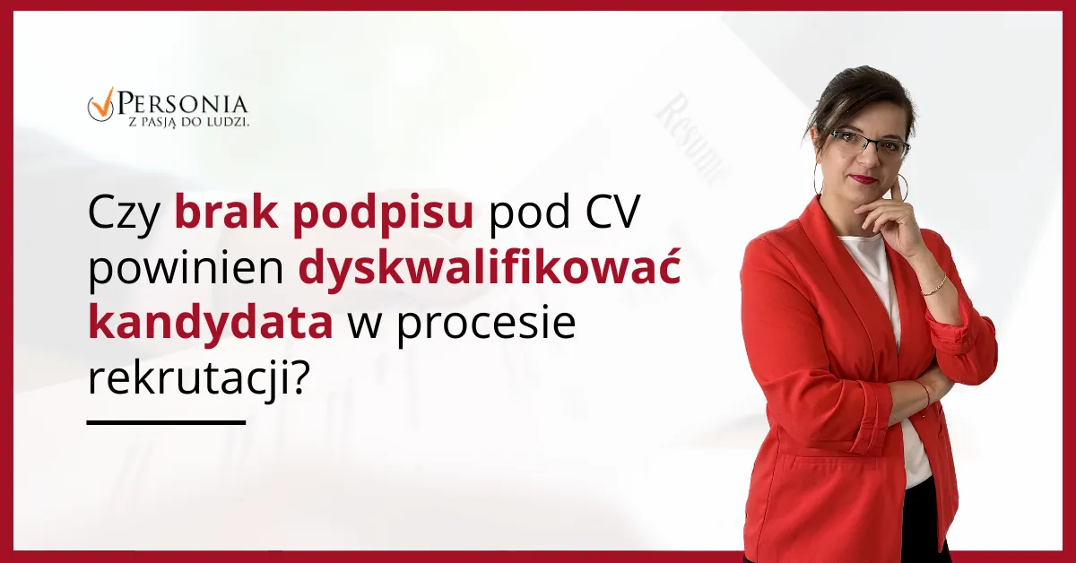 Zdjęcie Podpis na CV: Obowiązkowy czy zbędny? Rozwiej wątpliwości!