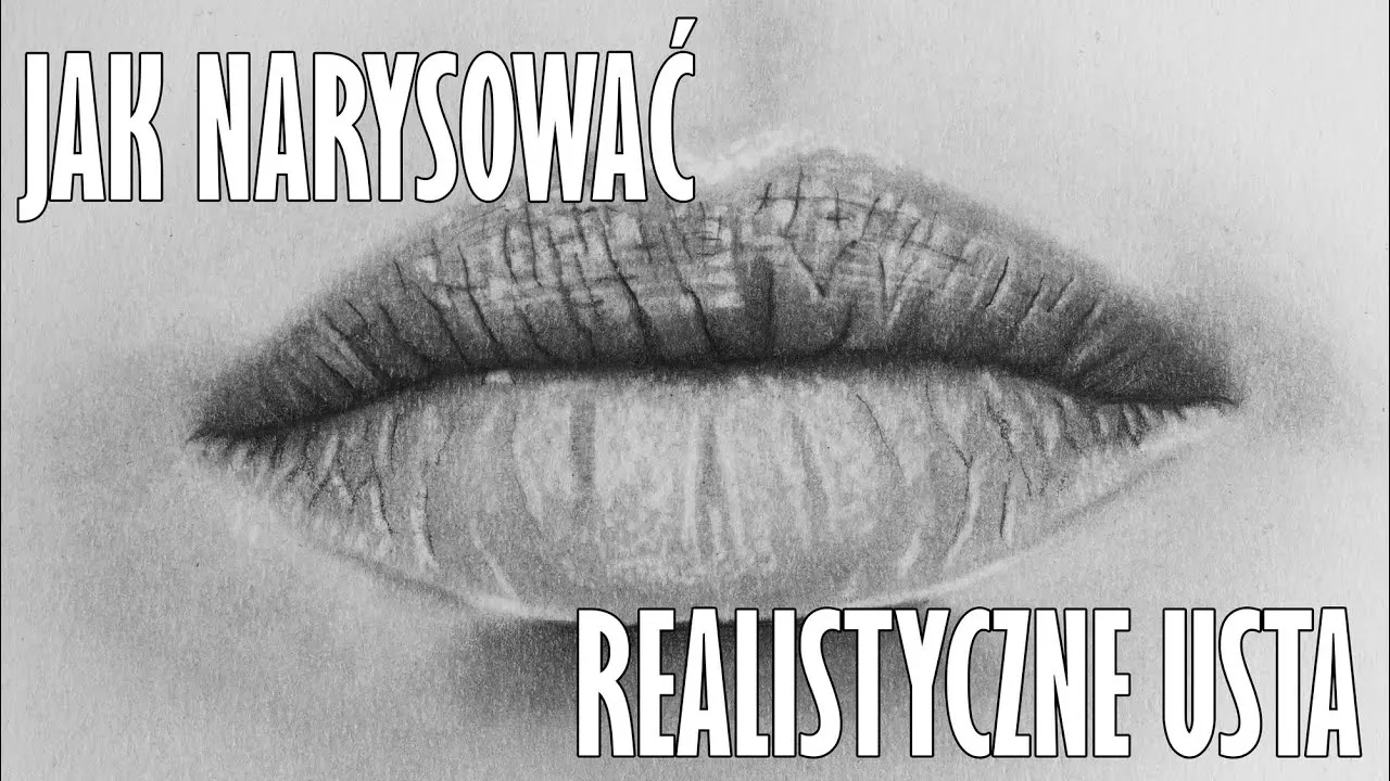 Zdjęcie Jak narysować realistyczne usta - krok po kroku do perfekcji w rysunku