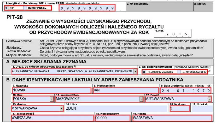 Zdjęcie Jak wypełnić PIT 28 za wynajem mieszkania i uniknąć błędów