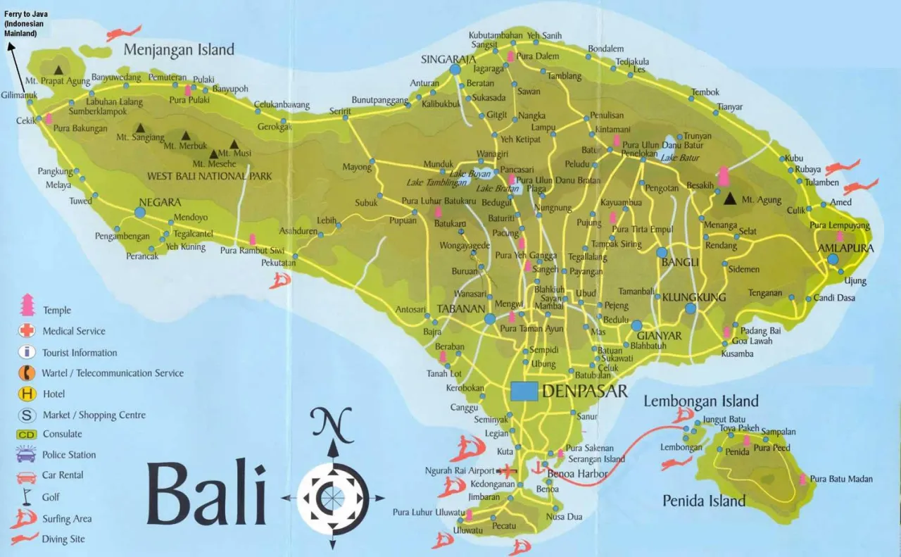 Zdjęcie Gdzie znajduje się wyspa Bali? Odkryj jej unikalne położenie w Indonezji