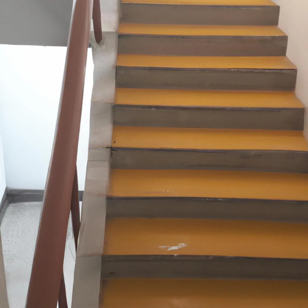 Zdjęcie Jak ustawić drabinę na schodach i uniknąć niebezpieczeństwa podczas pracy