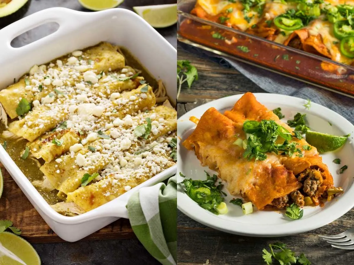 Zdjęcie Receta enchiladas: disfruta de un plato mexicano irresistible y fácil