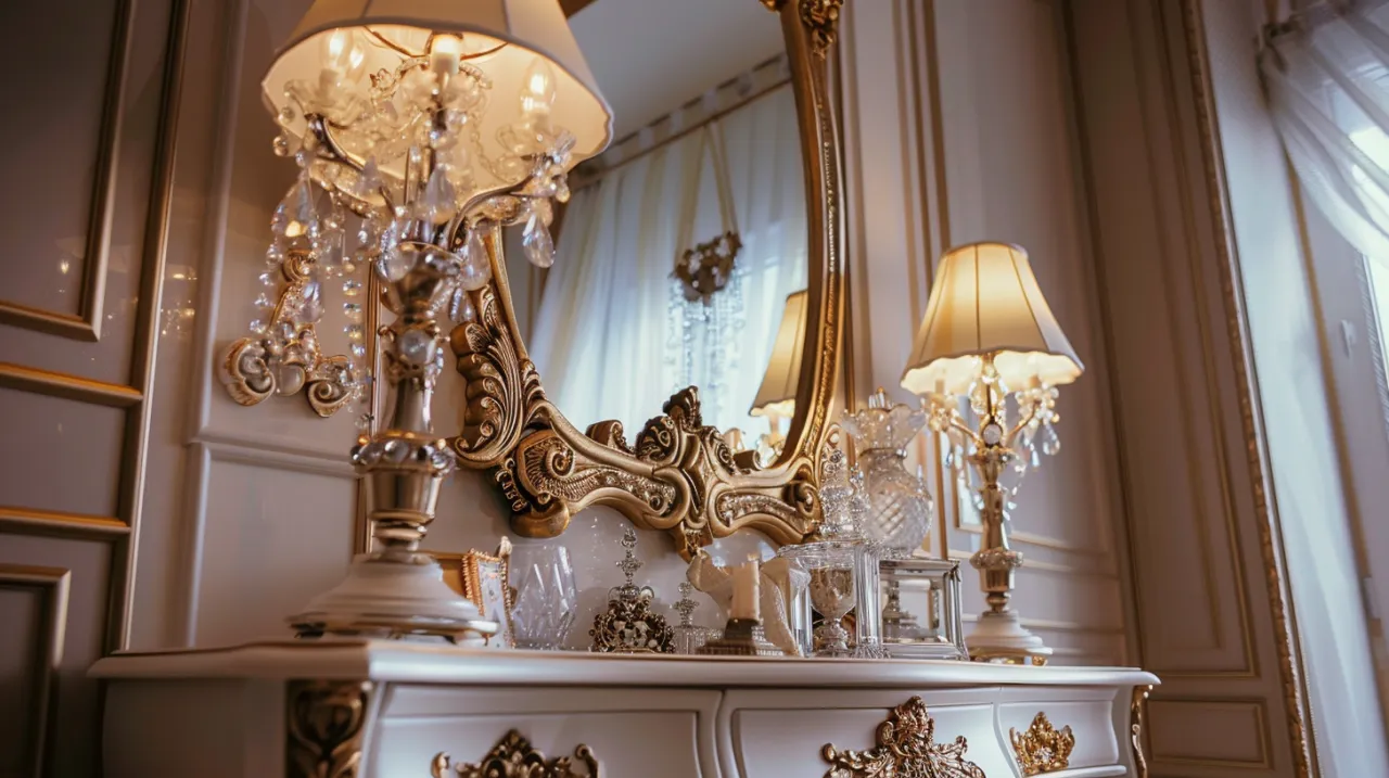 Zdjęcie Komoda glamour – Luksusowy styl do salonu: jak urządzić elegancko?