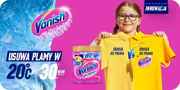 Zdjęcie Gdzie kupić Vanish Extra Hygiene? Ceny i dostępność w Polsce