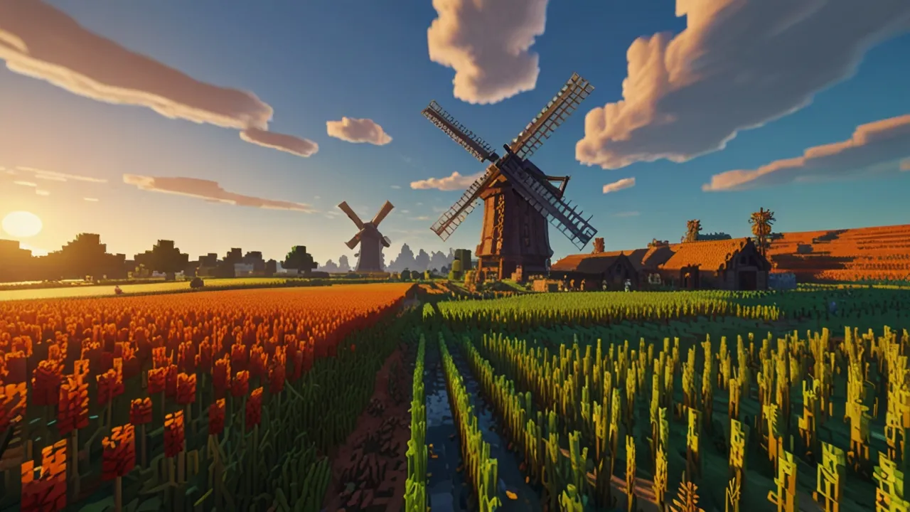 Zdjęcie Oto Minecraft farma! Jak zwiększyć plony o 200%? Sekrety mistrzów