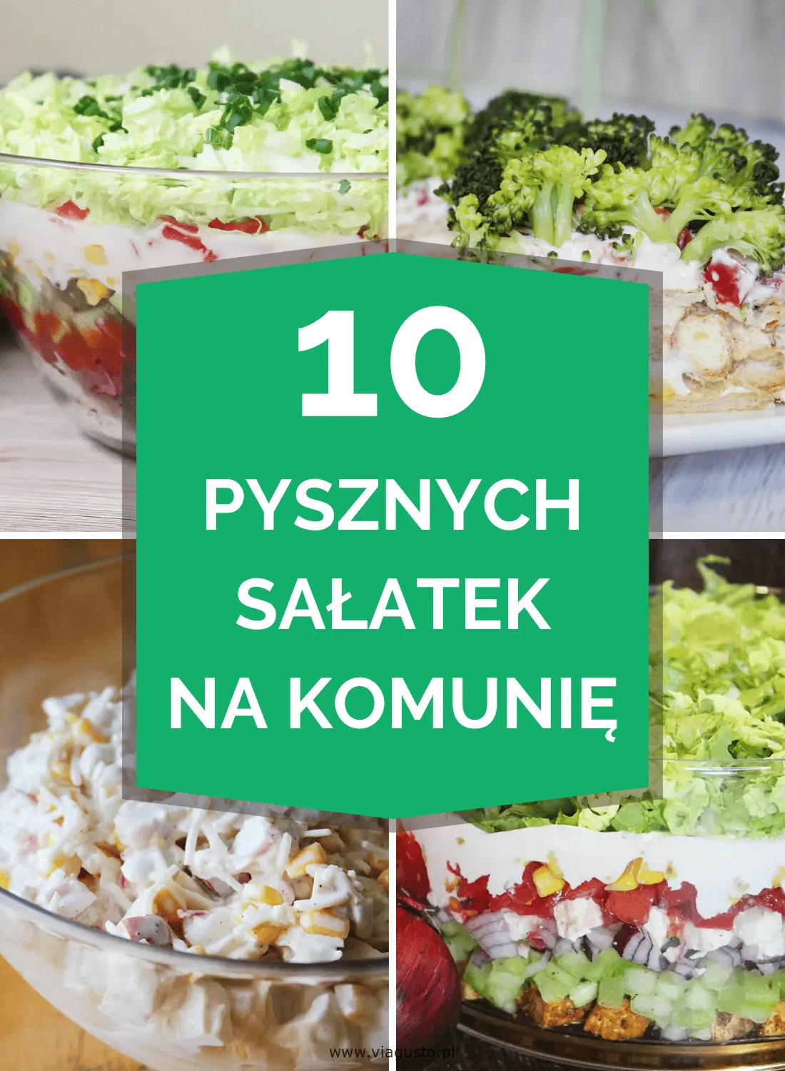 Zdjęcie Pyszne sałatki na komunię, które zachwycą Twoich gości