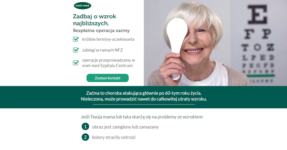 Zdjęcie Operacja zaćmy NFZ gdzie najszybciej - uniknij długiego czekania