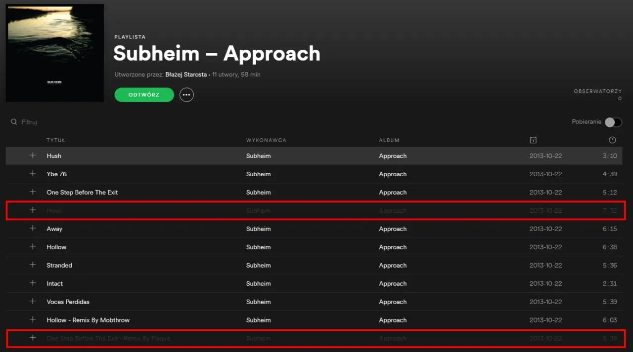 Zdjęcie Utwory na Spotify, których nie można odtworzyć - przyczyny i rozwiązania