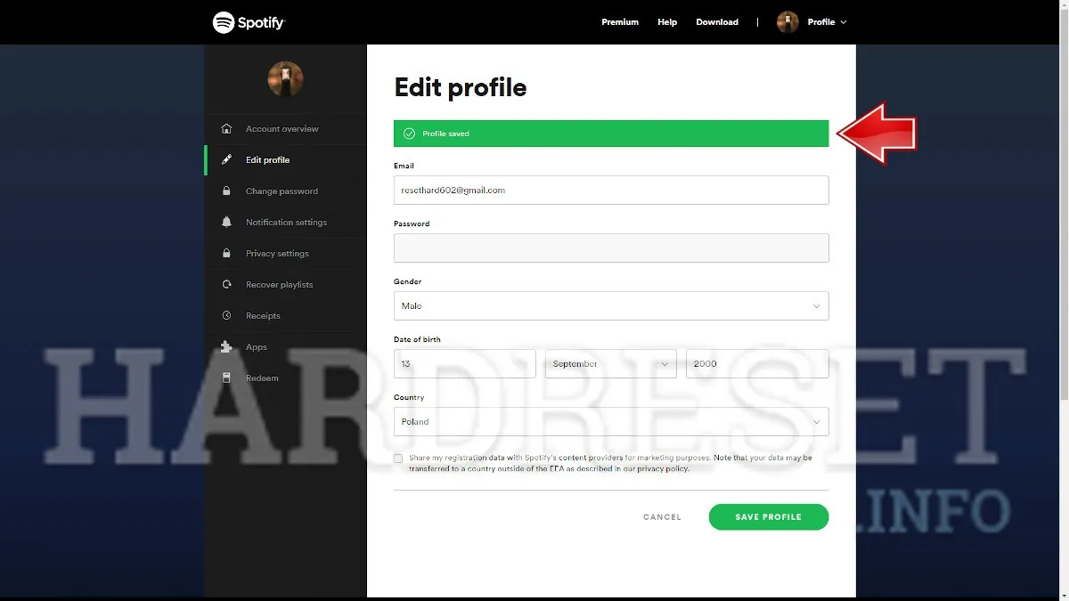 Zdjęcie Jak sprawdzić e-mail na Spotify i odzyskać dostęp do konta