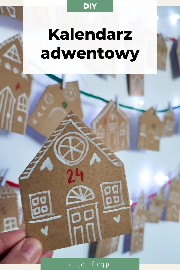 Zdjęcie Prosty kalendarz adwentowy z kartonu. Zrób go sama i zaoszczędź pieniądze!