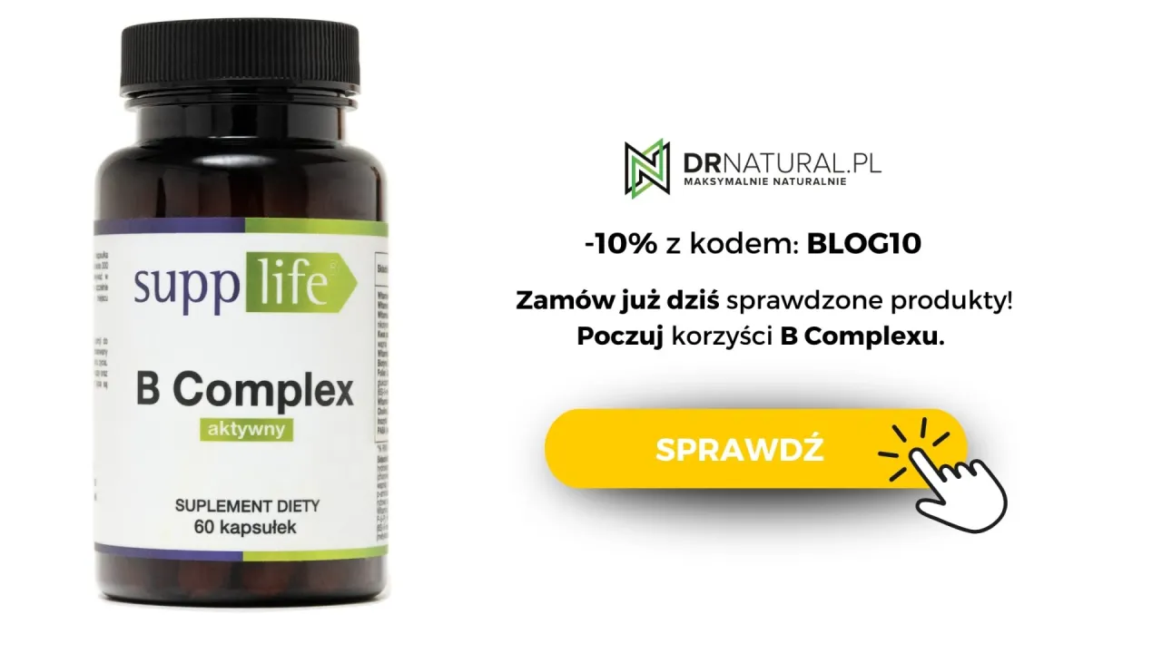 Zdjęcie Witamina B Complex – kiedy zażywać, aby uniknąć skutków ubocznych?