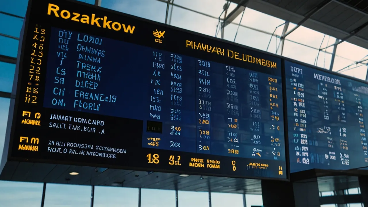 Zdjęcie Rozkład lotów Pyrzowice - Jakie są aktualne godziny lotów z Pyrzowic?
