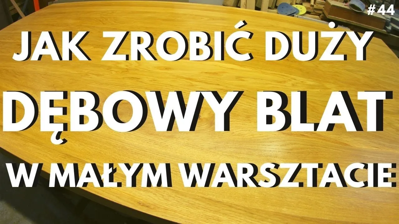 Zdjęcie Jak zrobić samemu blat do stołu - proste kroki, które musisz znać