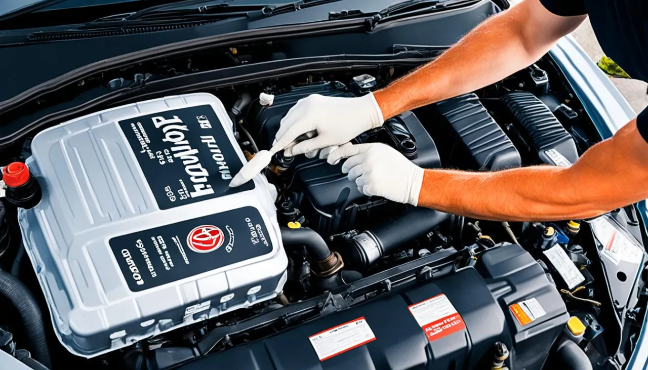 Zdjęcie Gdzie wlać płyn chłodniczy do Toyoty Corolli, aby uniknąć problemów?