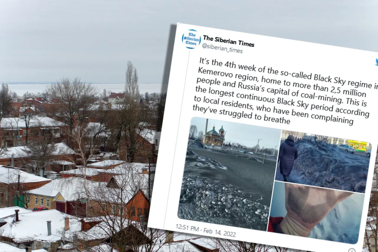 Zdjęcie Dlaczego na nim śnieg jest czarny? Groźne zjawisko w naszym otoczeniu