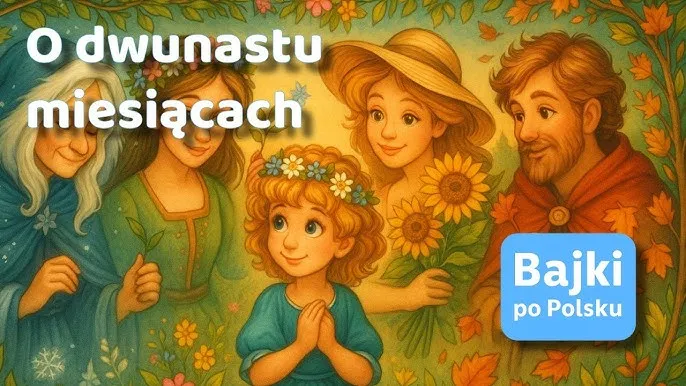 Zdjęcie Baśń o dwunastu miesiącach – piękne historyjki obrazkowe na Chomikuj