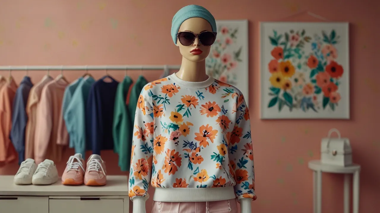 Zdjęcie Czy damskie bluzy w kwiaty to hit nadchodzącego sezonu mody?