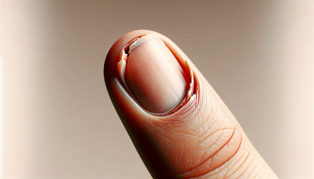 Zdjęcie Jak zabezpieczyć pęknięty paznokieć i uniknąć dalszych uszkodzeń